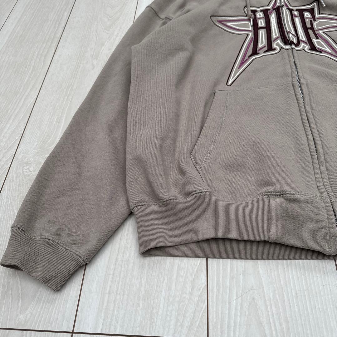 HUF 星 スター 刺繍 スウェット セットアップ L