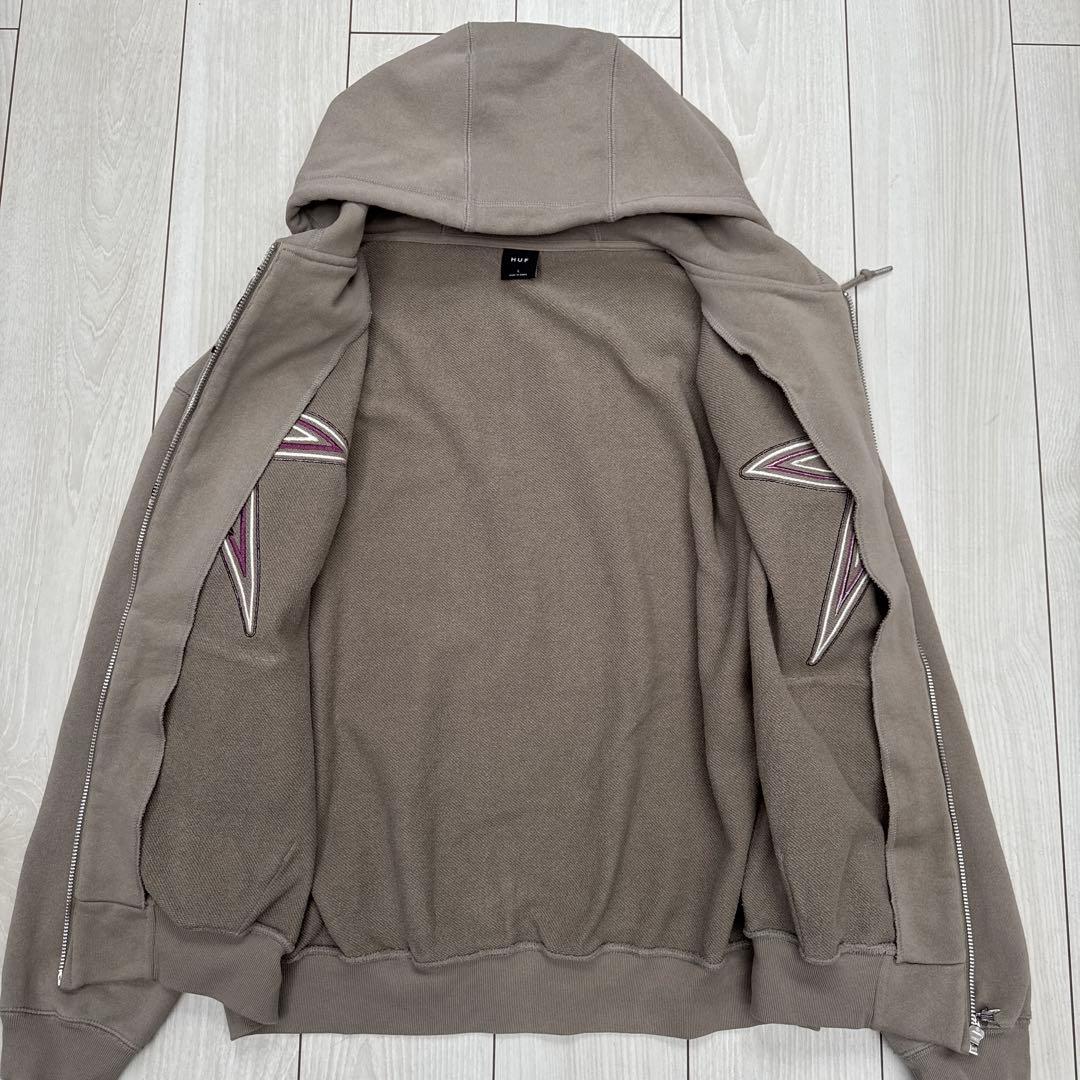 HUF 星 スター 刺繍 スウェット セットアップ L