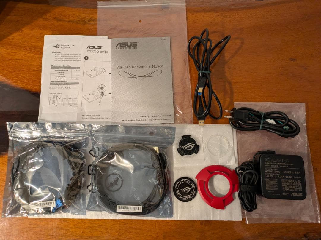ASUS 機動戦士ガンダム ROG Strix XG279Q-G モニター