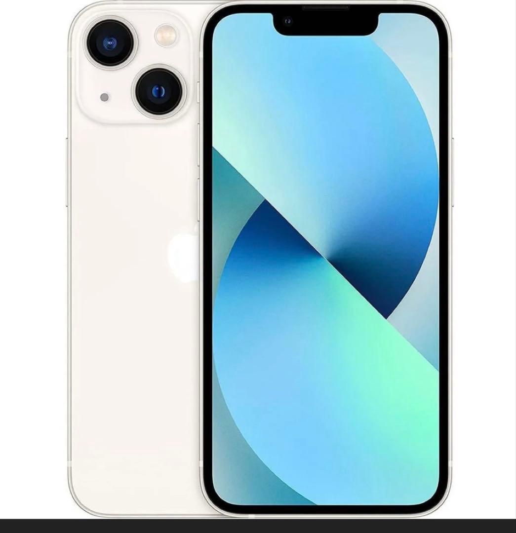 ほぼ新品iPhone13mini512GB ‼️SIMフリーホワイトスターライト