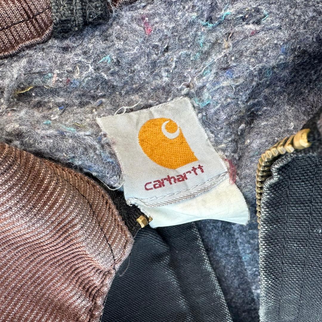 美フェード Carhartt ブラック デトロイト 単丈 ショート丈 ハチノス