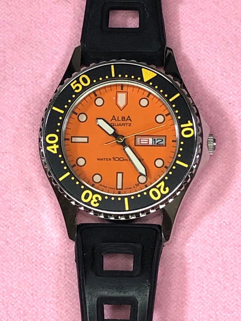 激レア　未使用　レディース　腕時計　SEIKO ALBA ダイバー　2本まとめ