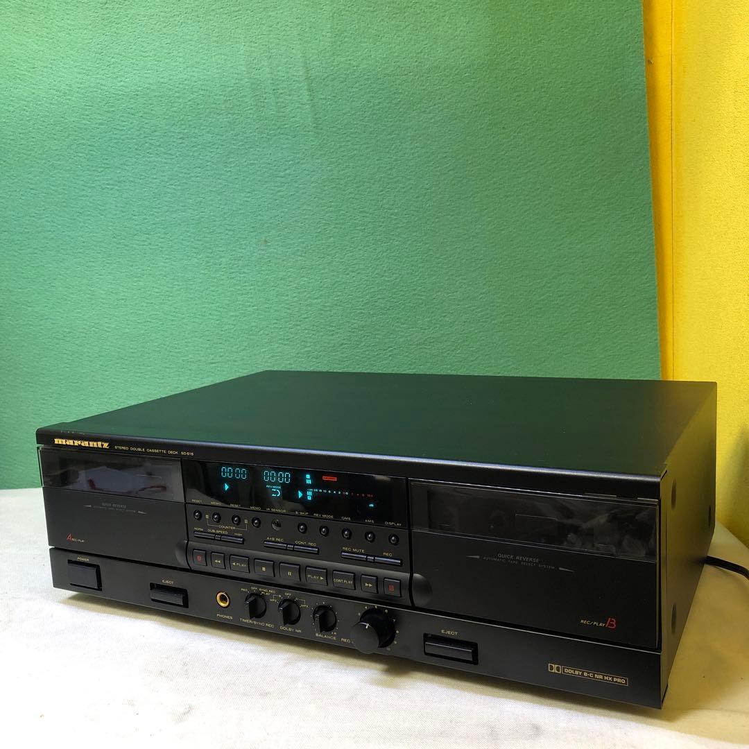 お2●ダブルカセットデッキ SD 515F