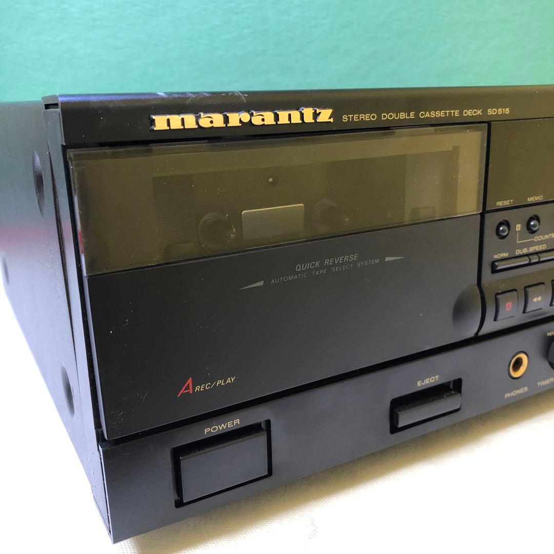 お2●ダブルカセットデッキ SD 515F