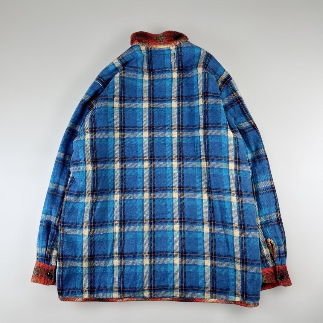 Hollywood Ranch Market チェック柄 リバーシブルジャケット