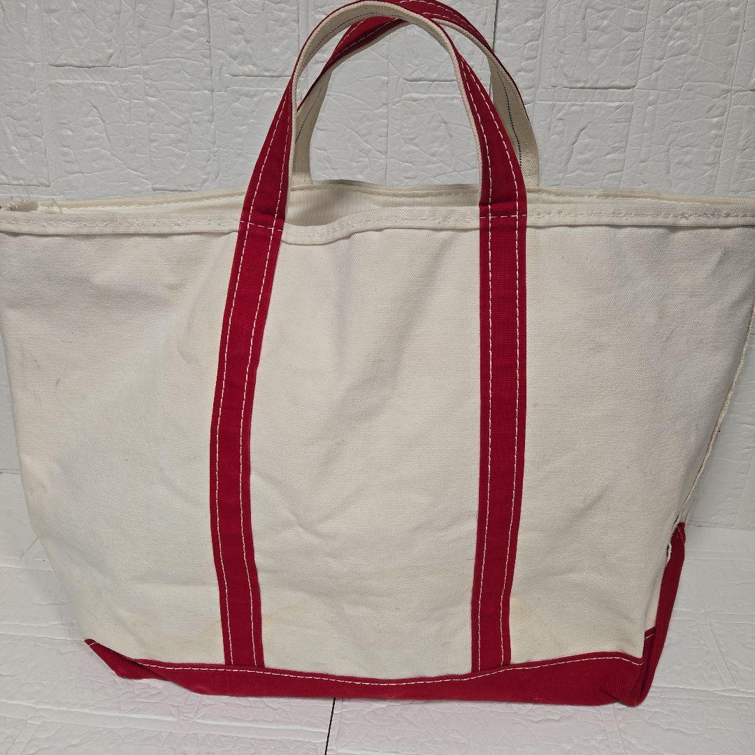 w*n様 エルエルビーン トートバッグ 80s レッド 2色タグ トーンタグ L