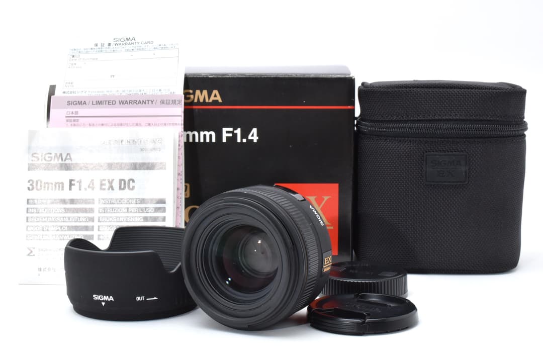 美品 Sigma 30mm F1.4 EX DC HSM Nikon 9411