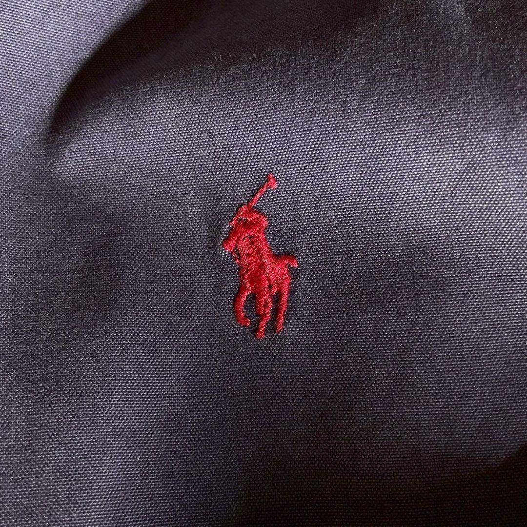 希少色✨ラルフローレン スウィングトップ ナス紺 Lサイズ 裏地赤チェック