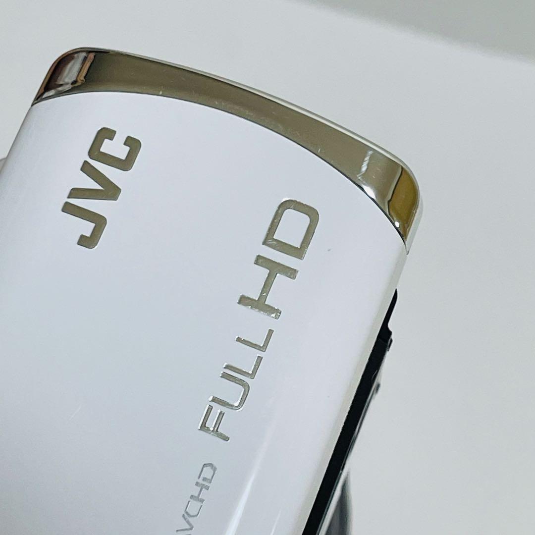 【美品】JVC Everio GZ-HM33 ホワイト ビデオカメラ 希少