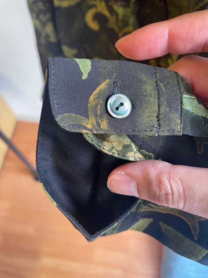 トップス MASU 22SS GRANNY ZIP-UP SHIRTS 46