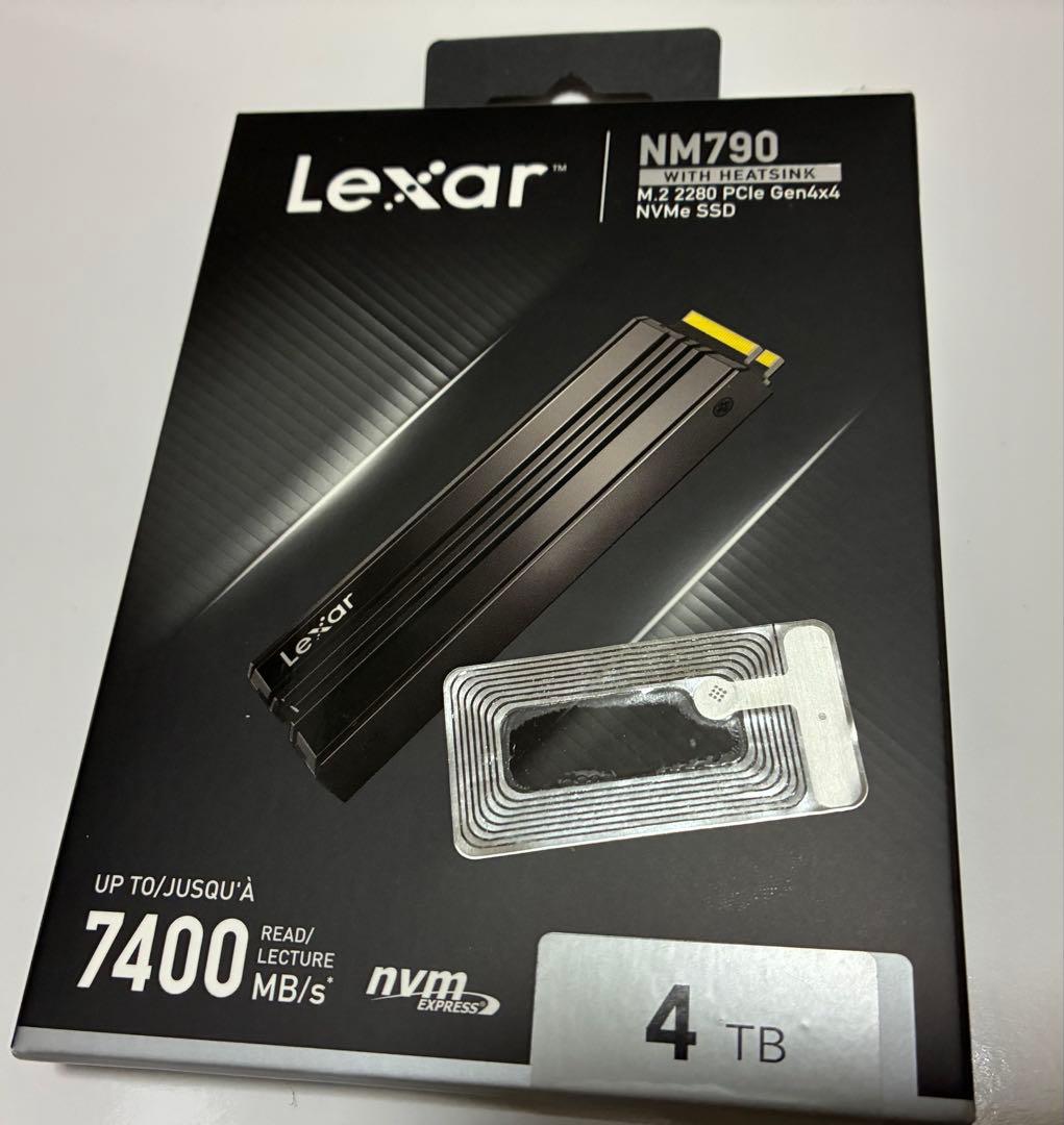 内蔵型SSD Lexar NM790 4TB NVMe SSD m.2