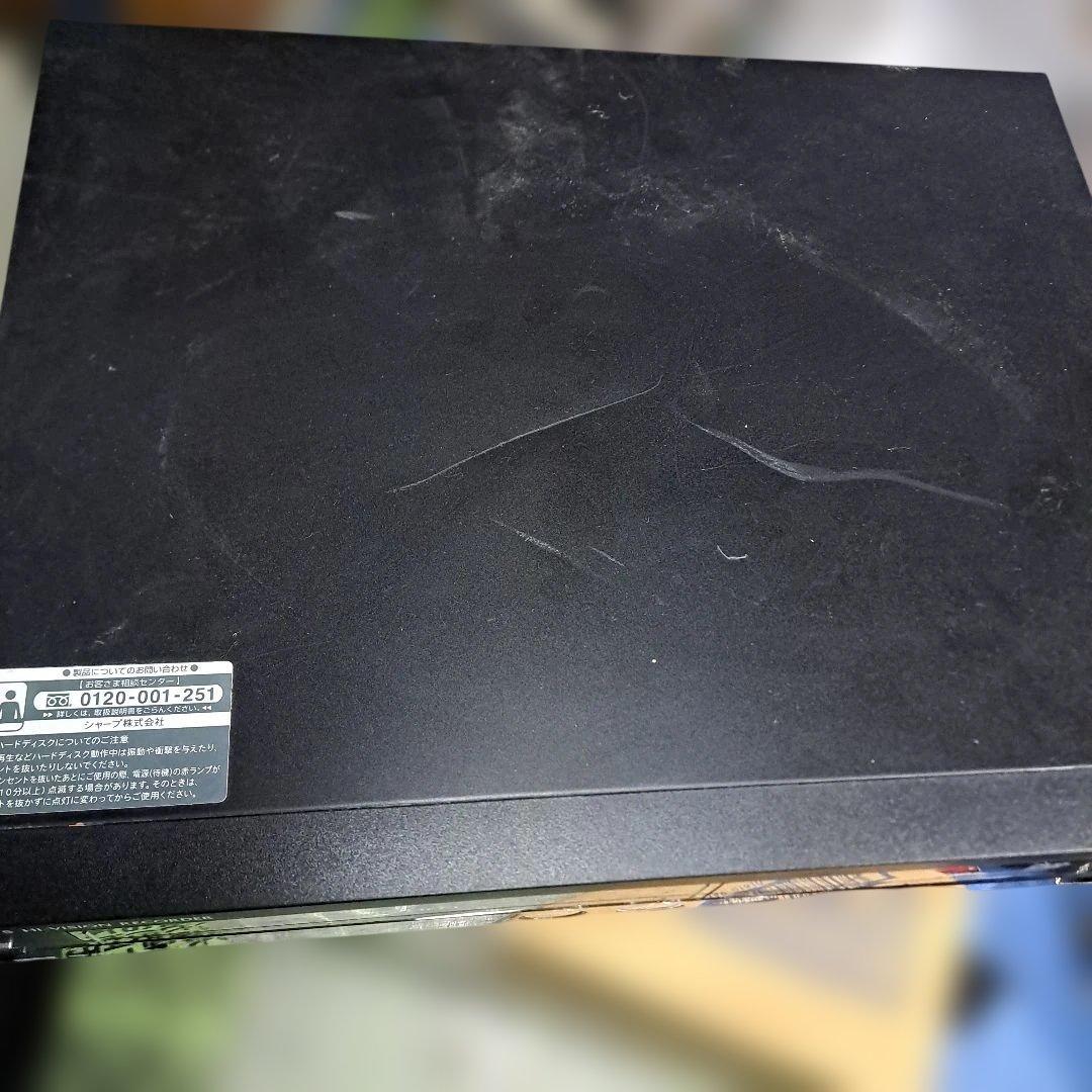 SHARP HDD-DVD-ビデオ体型レコーダー DV-ACV52　A