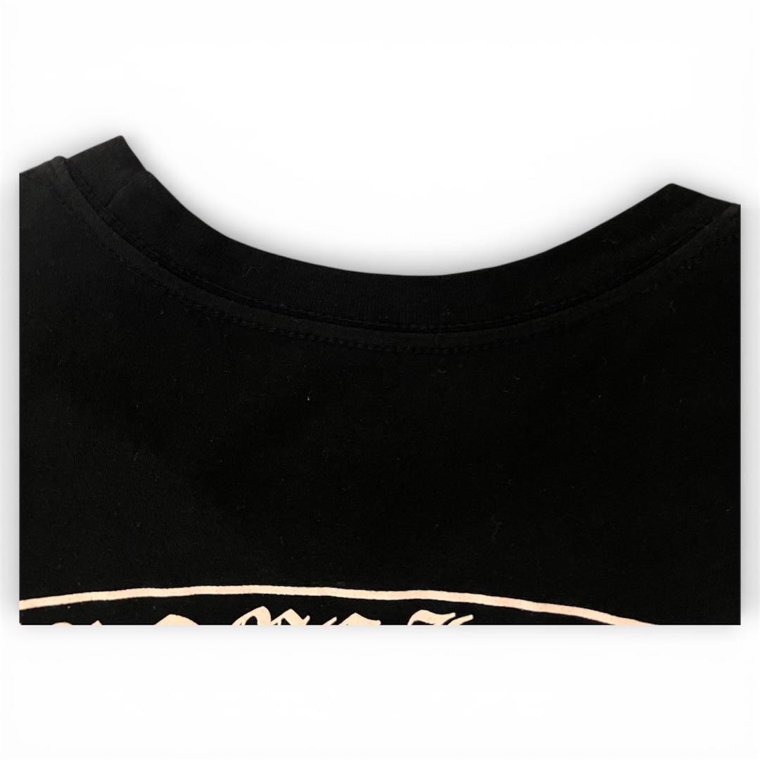 美品 クロムハーツ chrome hearts スクロールラベルロングTシャツ