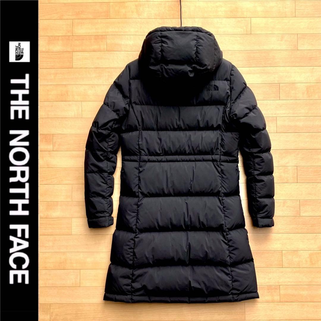 ザ ノースフェイス ダウン ダウンコート M ブラック ロングダウン