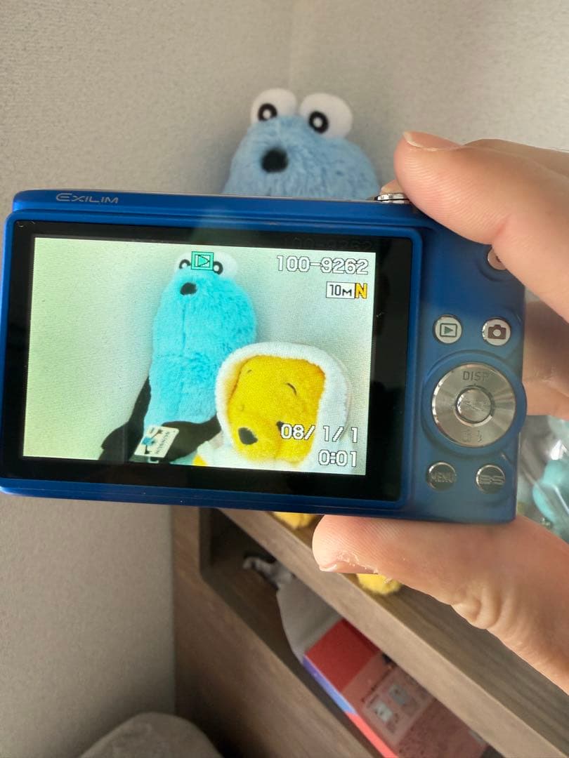 【動作品】CASIO EXILIM EX-Z100 純正バッテリーと充電器付