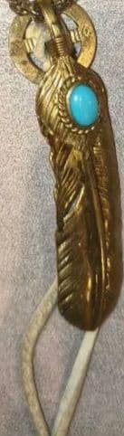 ギ*ー様 ファッションボニータ フェザーネックレス イーグルモチーフ