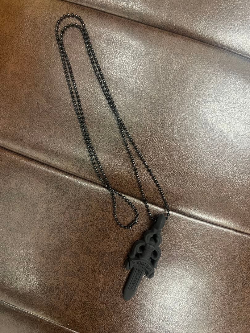 クロムハーツ　ラバーラージダガー シリコンネックレス