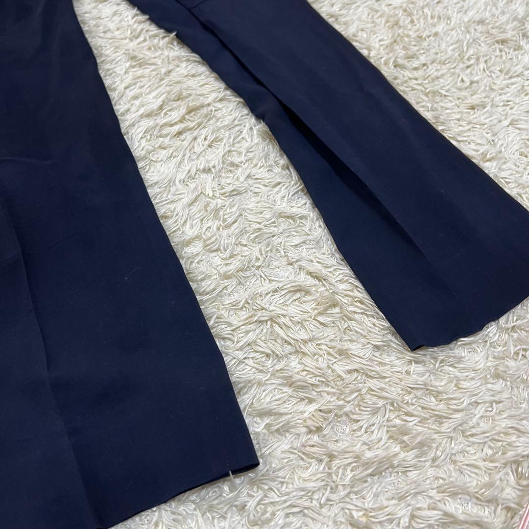 Theory セオリー ノーカラースーツ ネイビー サイズ2