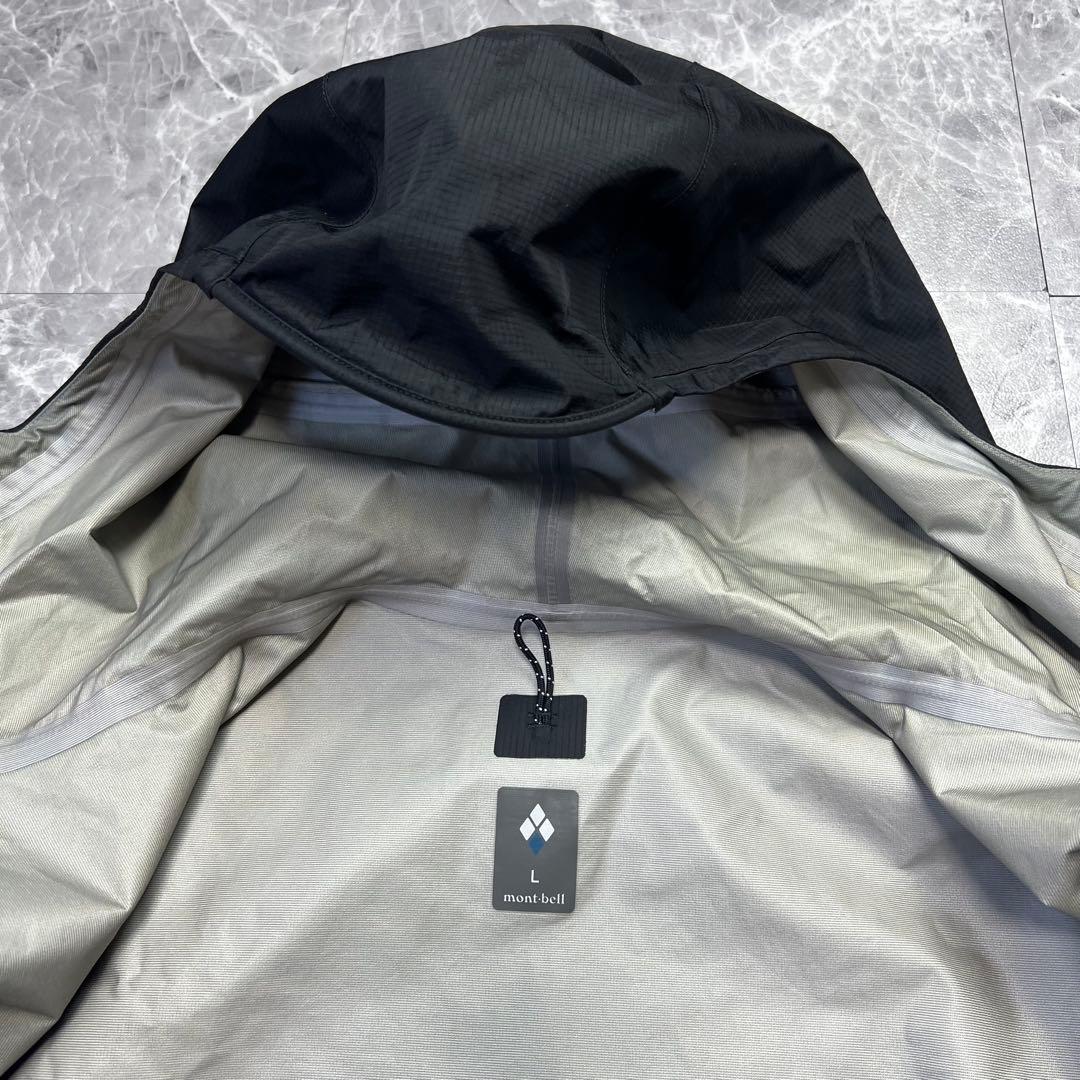 モンベル　レインダンサー　ジャケット　ゴアテックス　黒　L メンズ　アウトドア