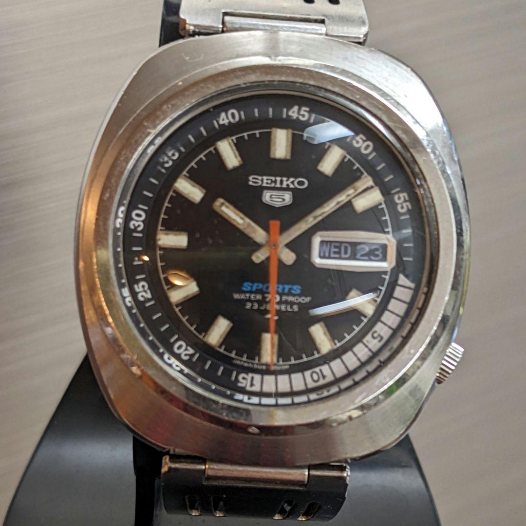 SEIKO 5 SPORTS 23J　5126-6010 1969年製 　稼働品