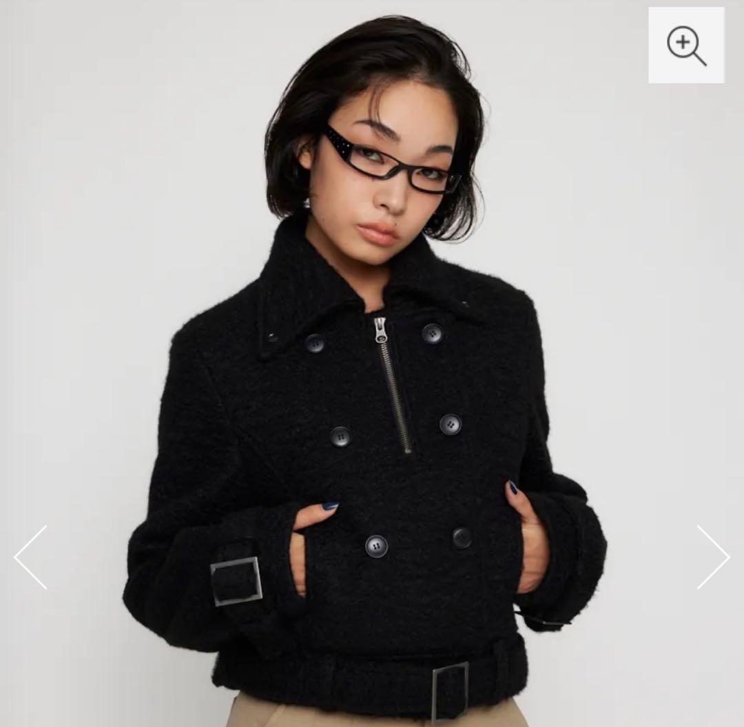 LAGUAGEM コートBLACK