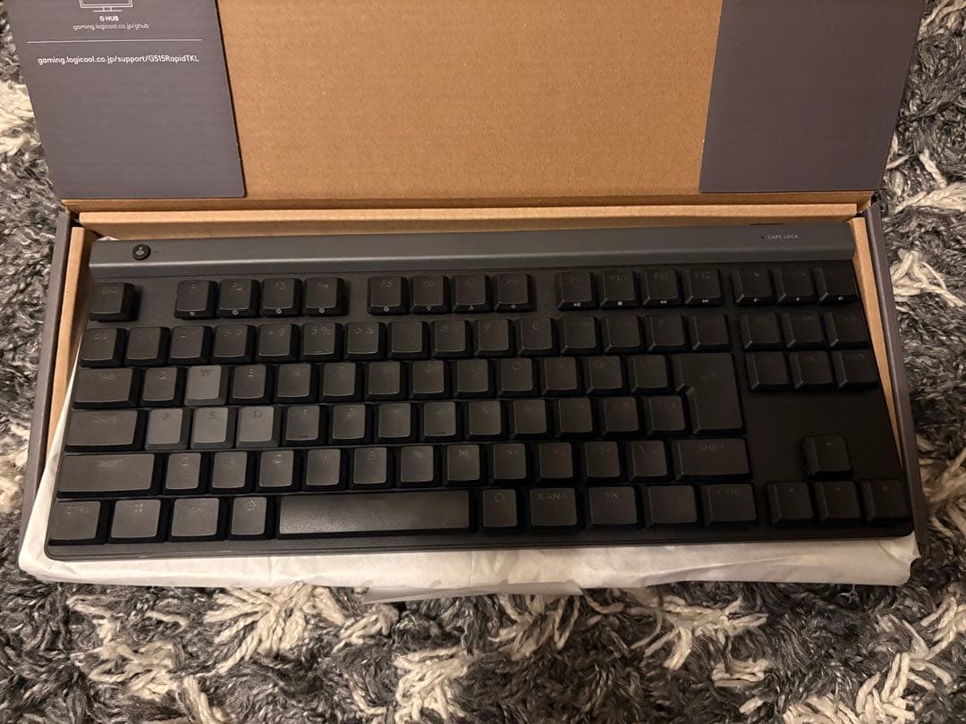 未使用品　logicool g ラピッドトリガー g515 rapid tkl