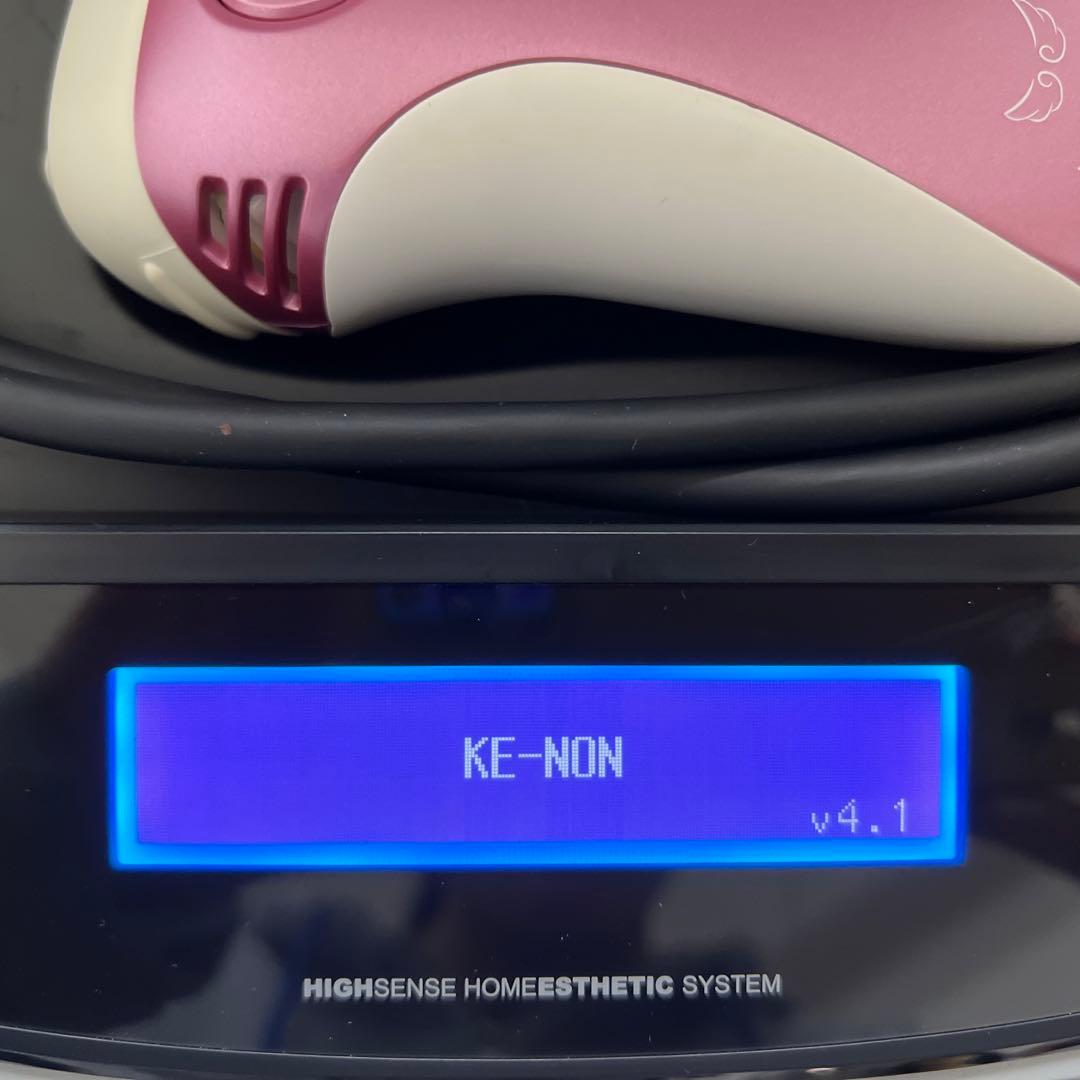 ケノン　全身脱毛器　ピンク