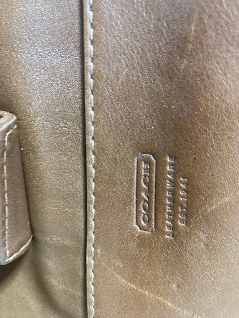 COACHのトラベルボストンバッグ