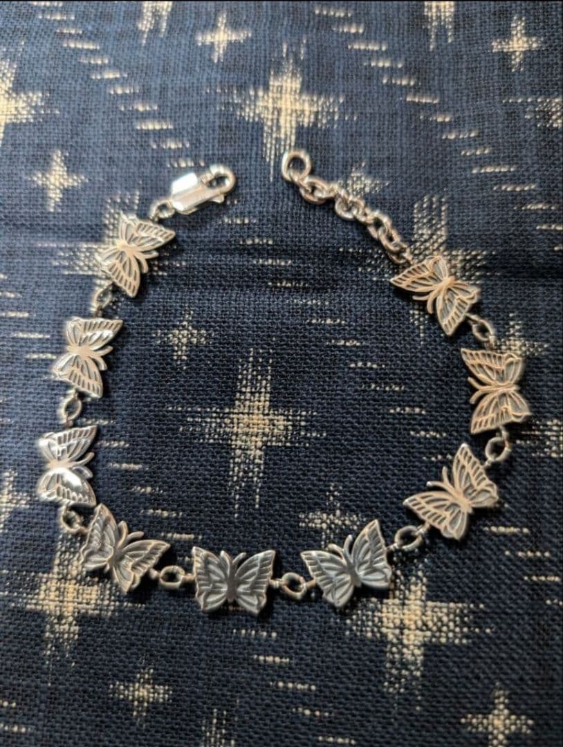 【ニードルス】シルバーブレスレット SV925 パピヨンL