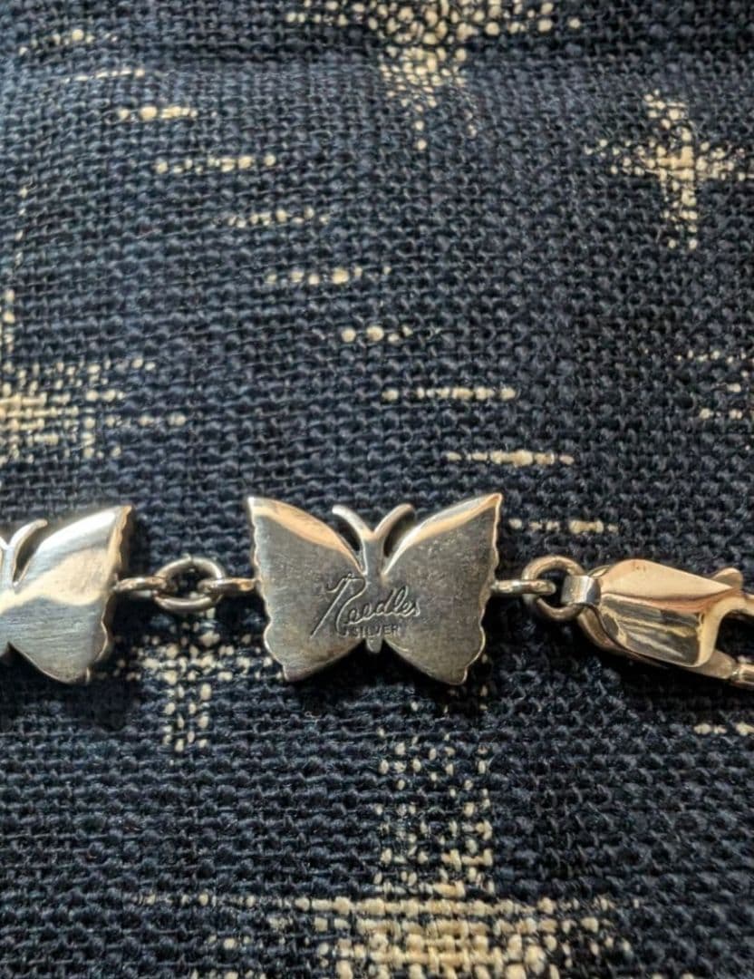 【ニードルス】シルバーブレスレット SV925 パピヨンL