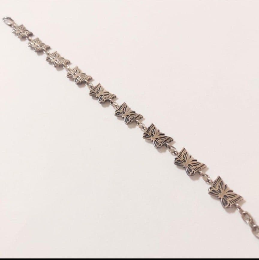 【ニードルス】シルバーブレスレット SV925 パピヨンL