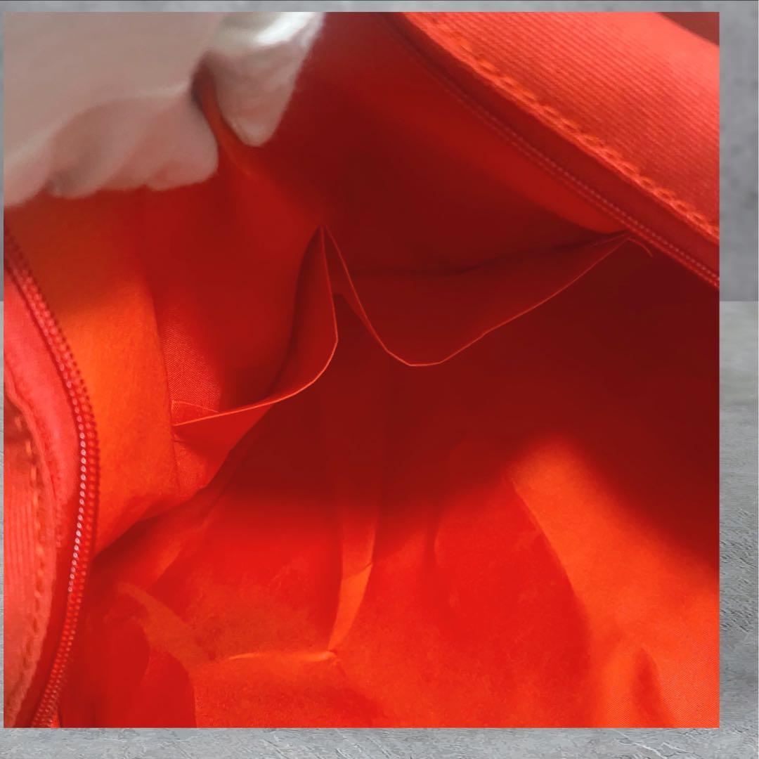 本物証明写真有り　CHANEL N°1 de ボストンバッグ レッド