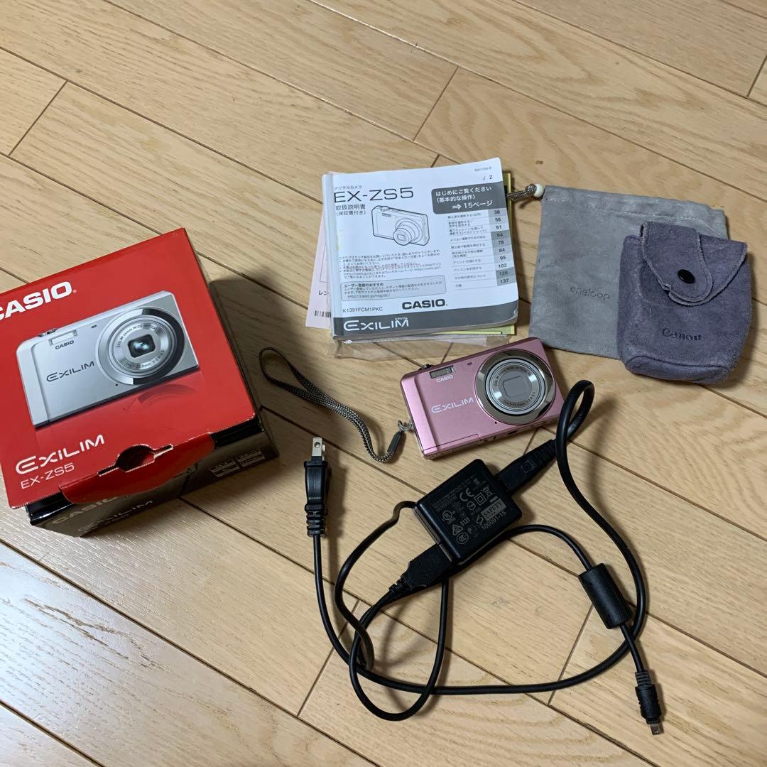 い*し様 CASIO EXILIM EX-ZS5 ピンク