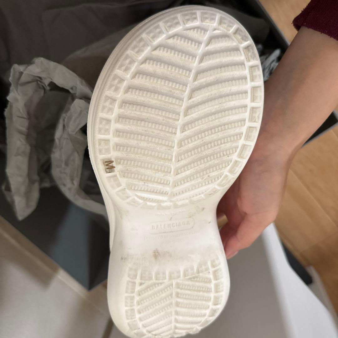 BALENCIAGA クロックス　ホワイト37