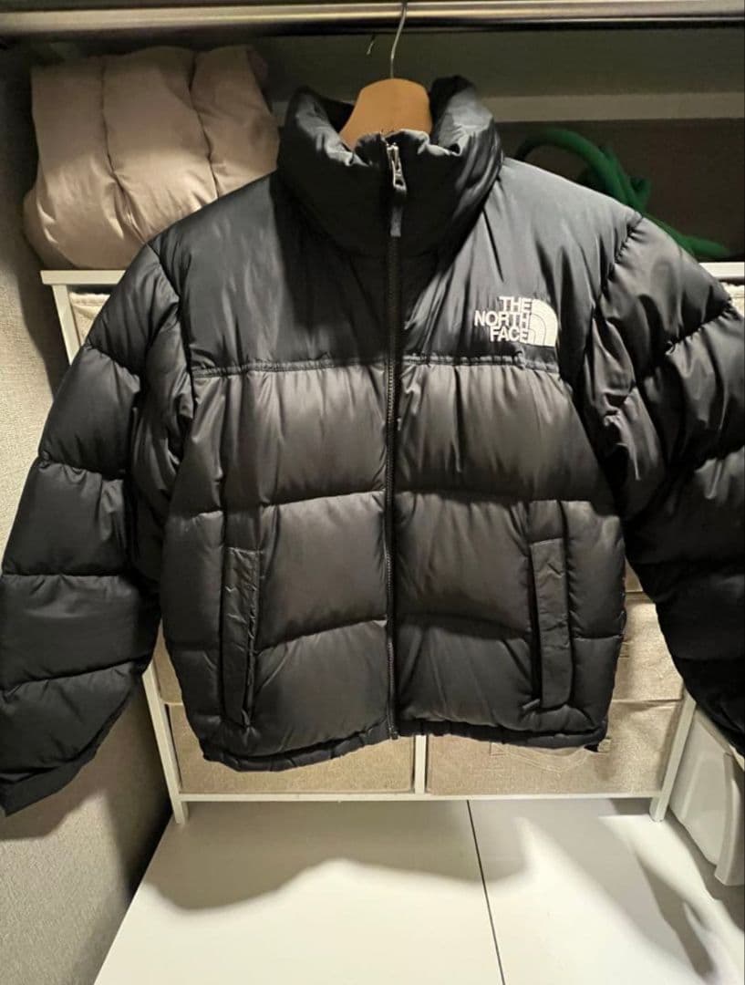 THE NORTH FACE ブラックショートヌプシジャケット