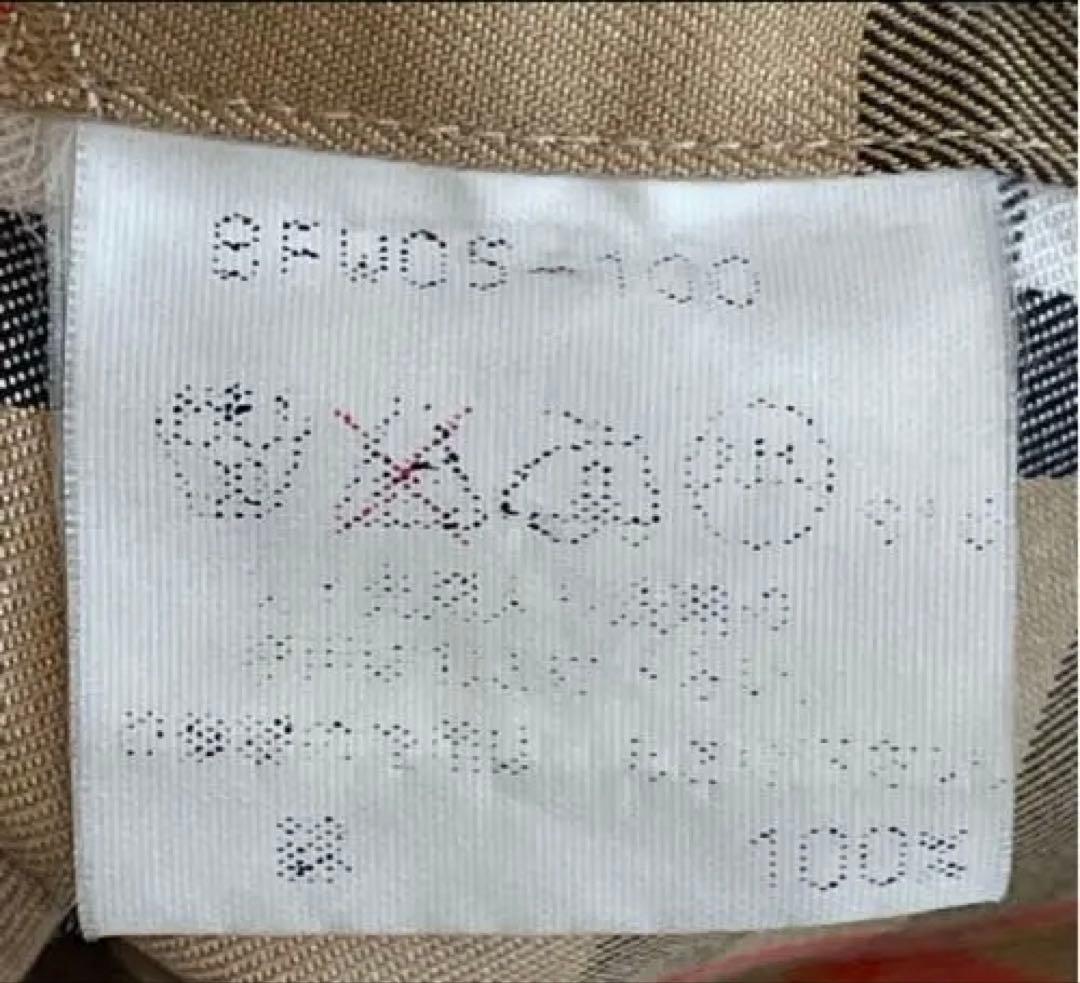 Burberrys　長袖シャツ　シャドーホース　ノバチェック　希少なリブ襟 M