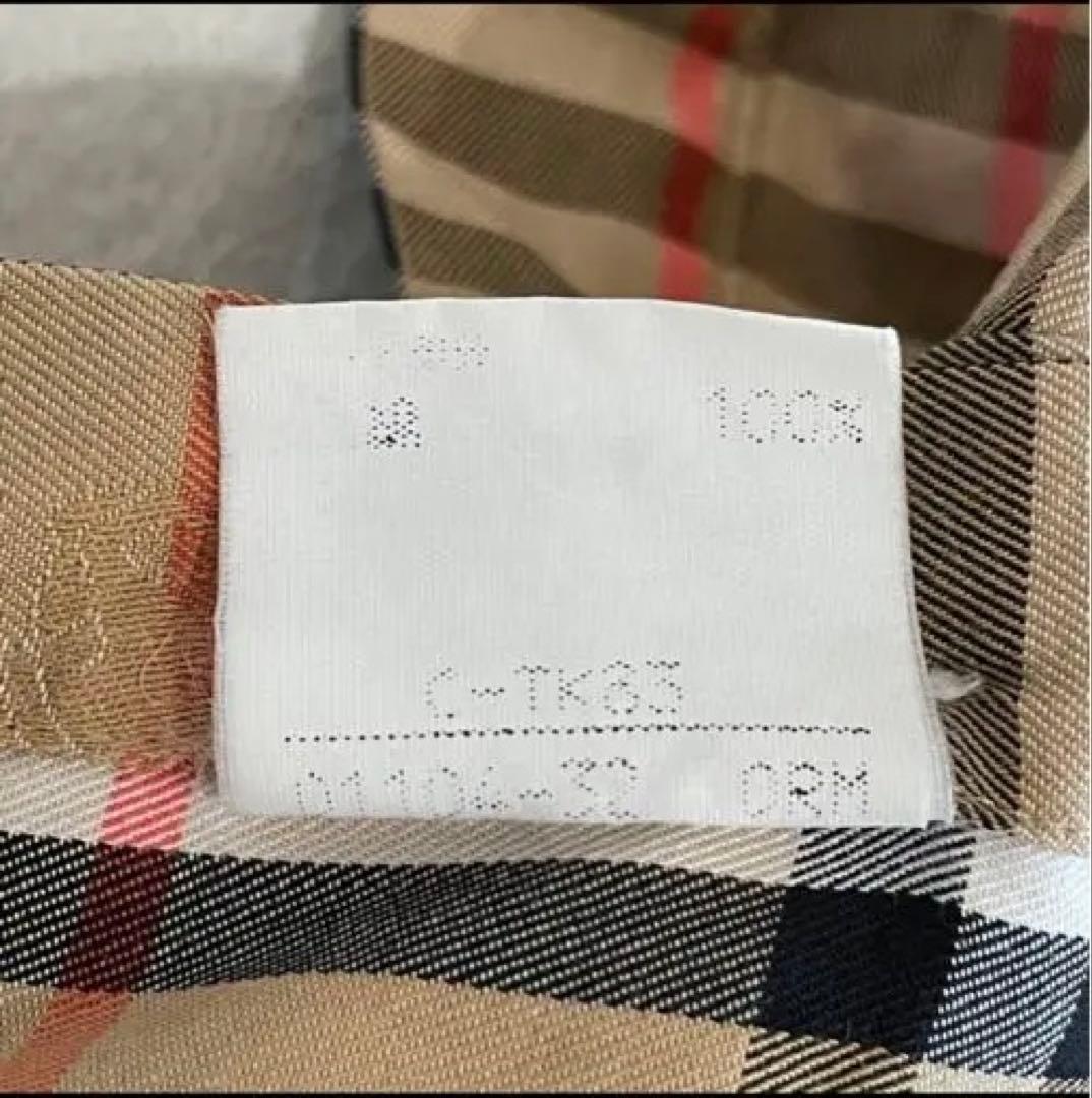 Burberrys　長袖シャツ　シャドーホース　ノバチェック　希少なリブ襟 M