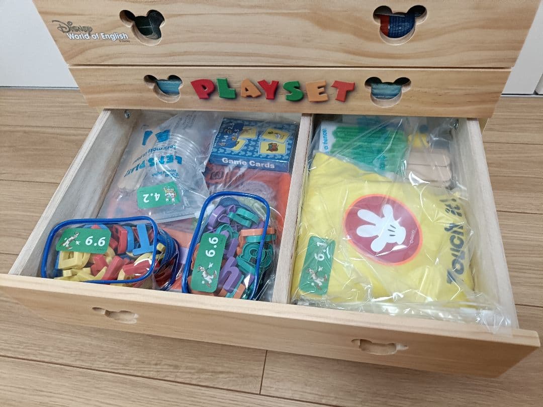 DWE レッツプレイ プレイセットお道具箱一式
