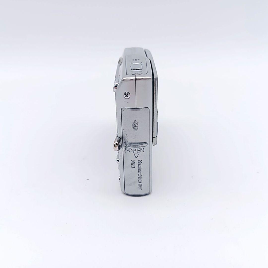 【希少】SONY サイバーショット DSC-T9 シルバー コンデジ オールド