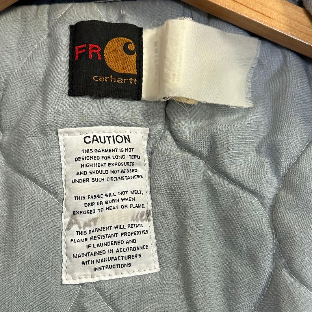 カーハート　FR ダック トラディショナルジャケット　フェード ネイビー XL位