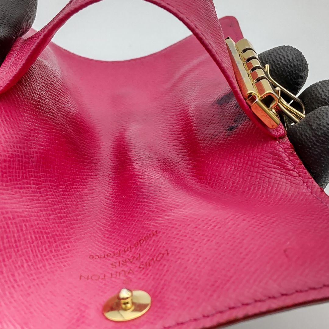 ルイヴィトン　キーケース　ミュルティクレ4 マルチカラー　ノワール