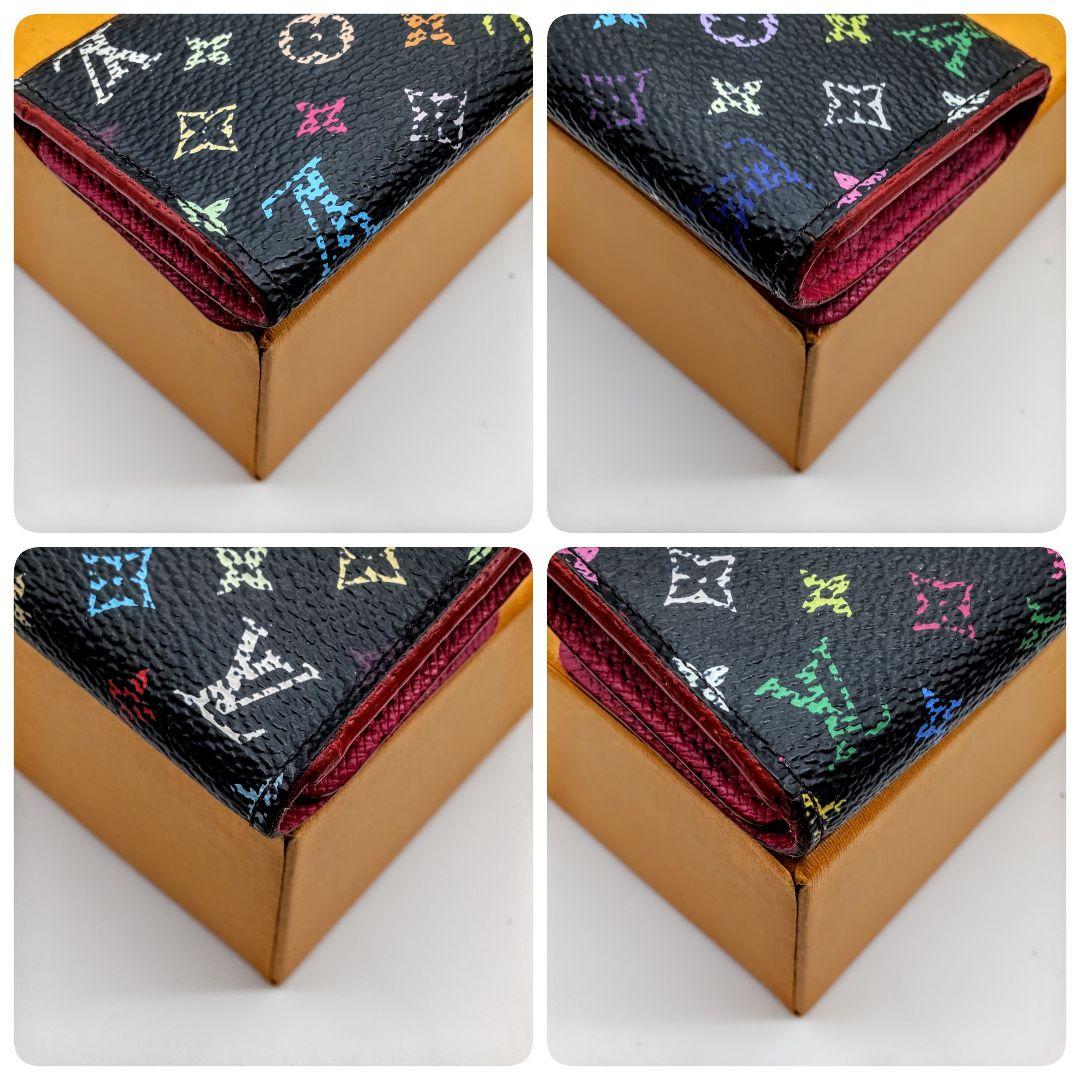 ルイヴィトン　キーケース　ミュルティクレ4 マルチカラー　ノワール