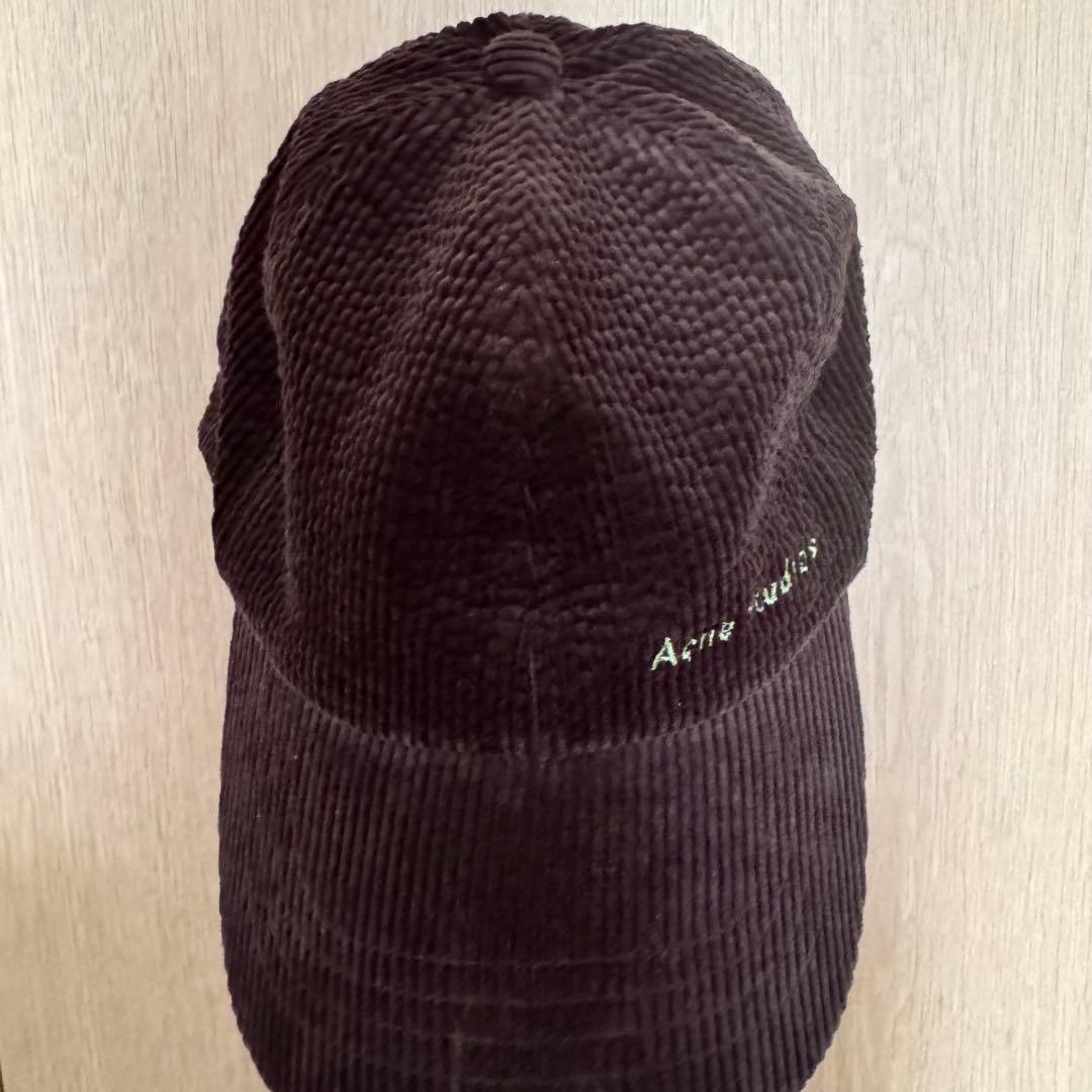 Acne Studios コーデュロイ キャップ
