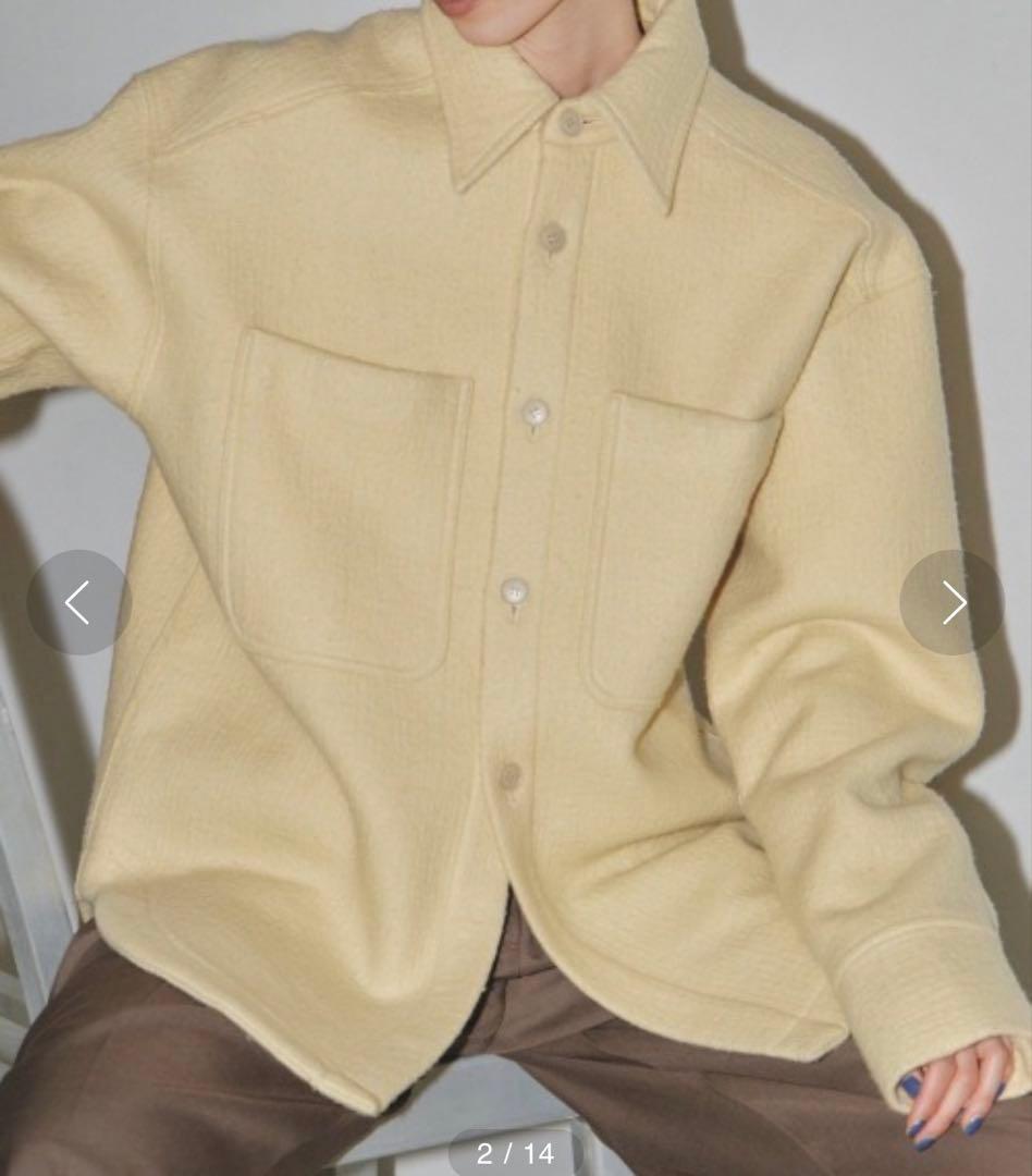 割引済み✨TODAYFUL Heavy Wool Jacket イエロー