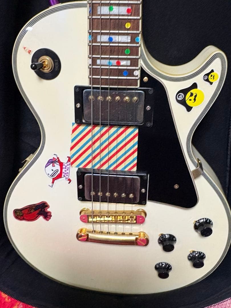 レスポールタイプ エレキギター ホワイト