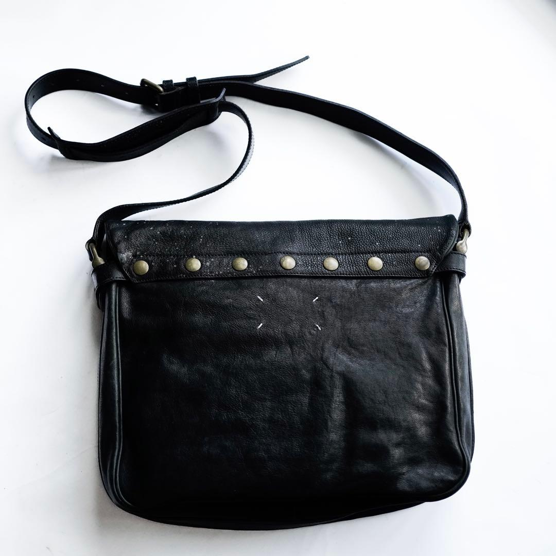 初期 Martin Margiela Leather Messenger Bag