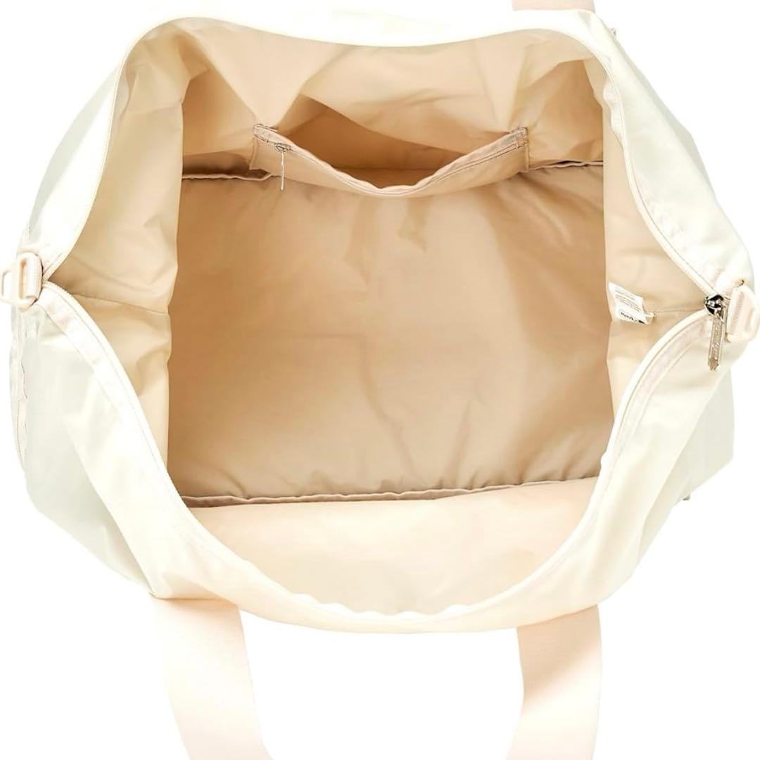 新品未使用★レスポートサック ボストンバッグ ジムバッグ レッスン 旅行 白