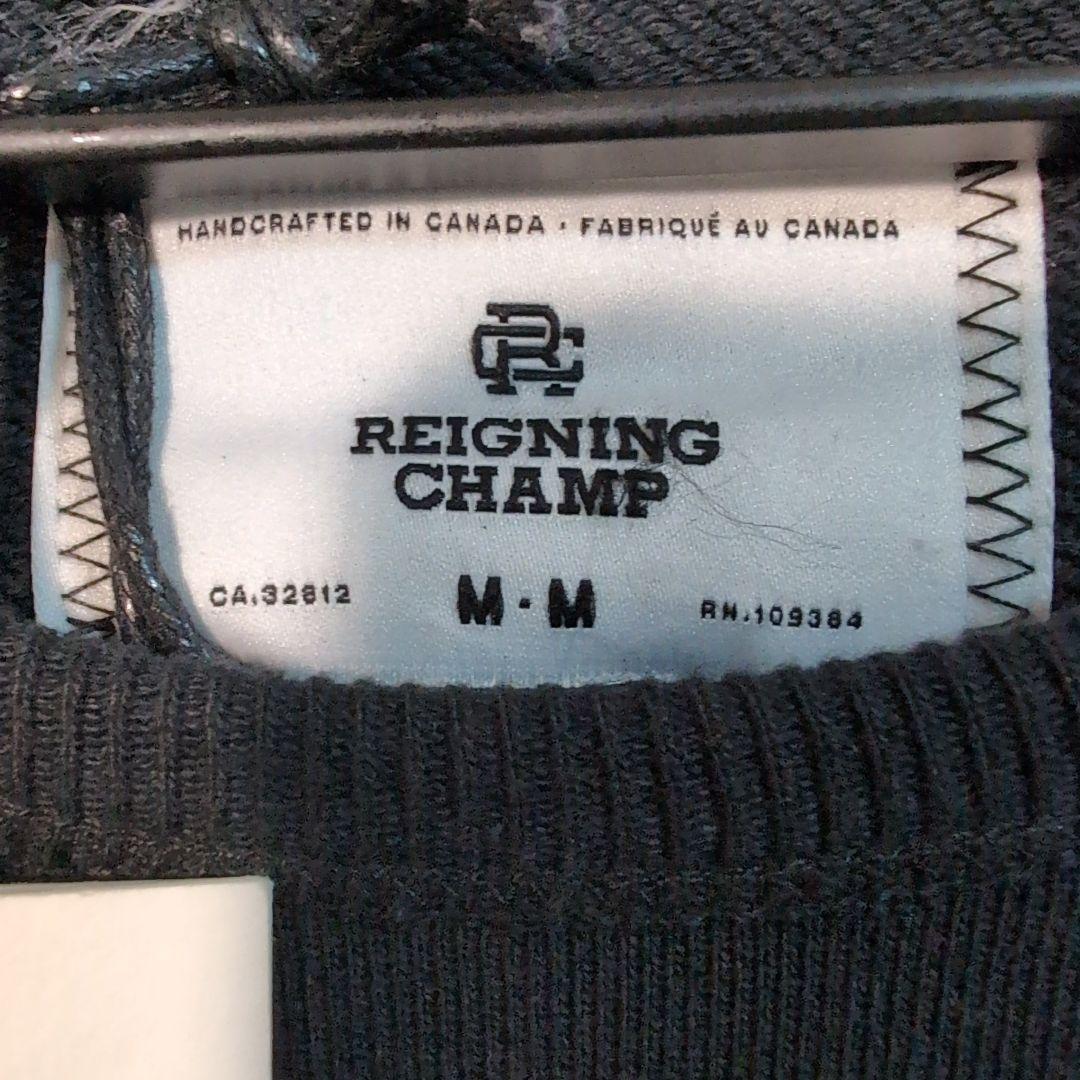 新品未使用タグ付 ロンハーマン レイニングチャンプ スウェット M（L相当）黒