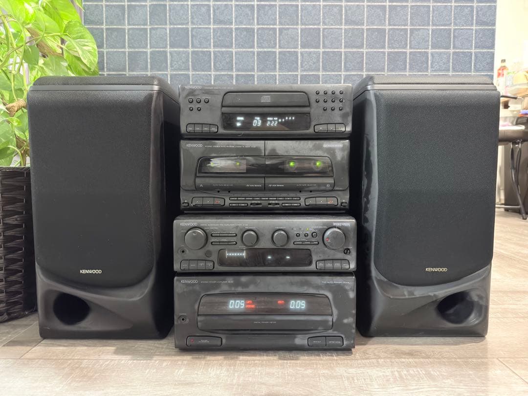 希少 KENWOOD ROXY A9 本体 4段セット 専用箱付 (1/2)