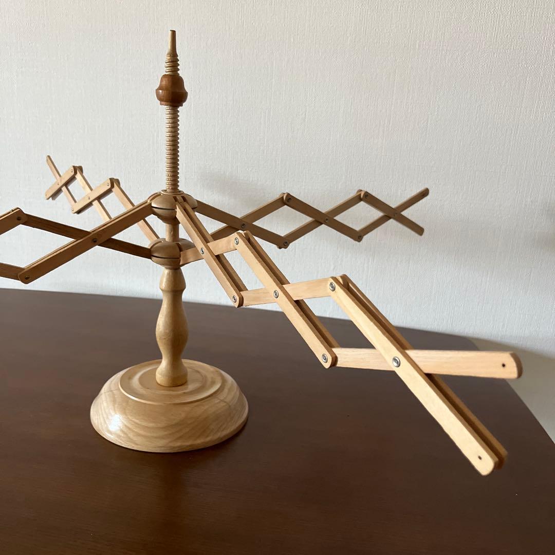木製かせくり機　ヨーロッパビンテージ